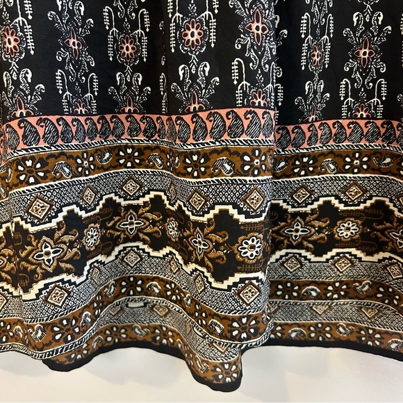 Madewell Bohème Popover 100% Silk Boho V-neck Blouse Size Medium - Picture 11 of 13